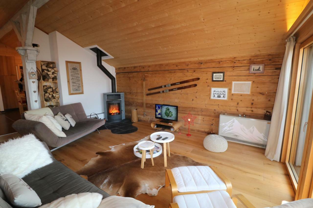 Chalet Rouge Coeur 벡스 외부 사진